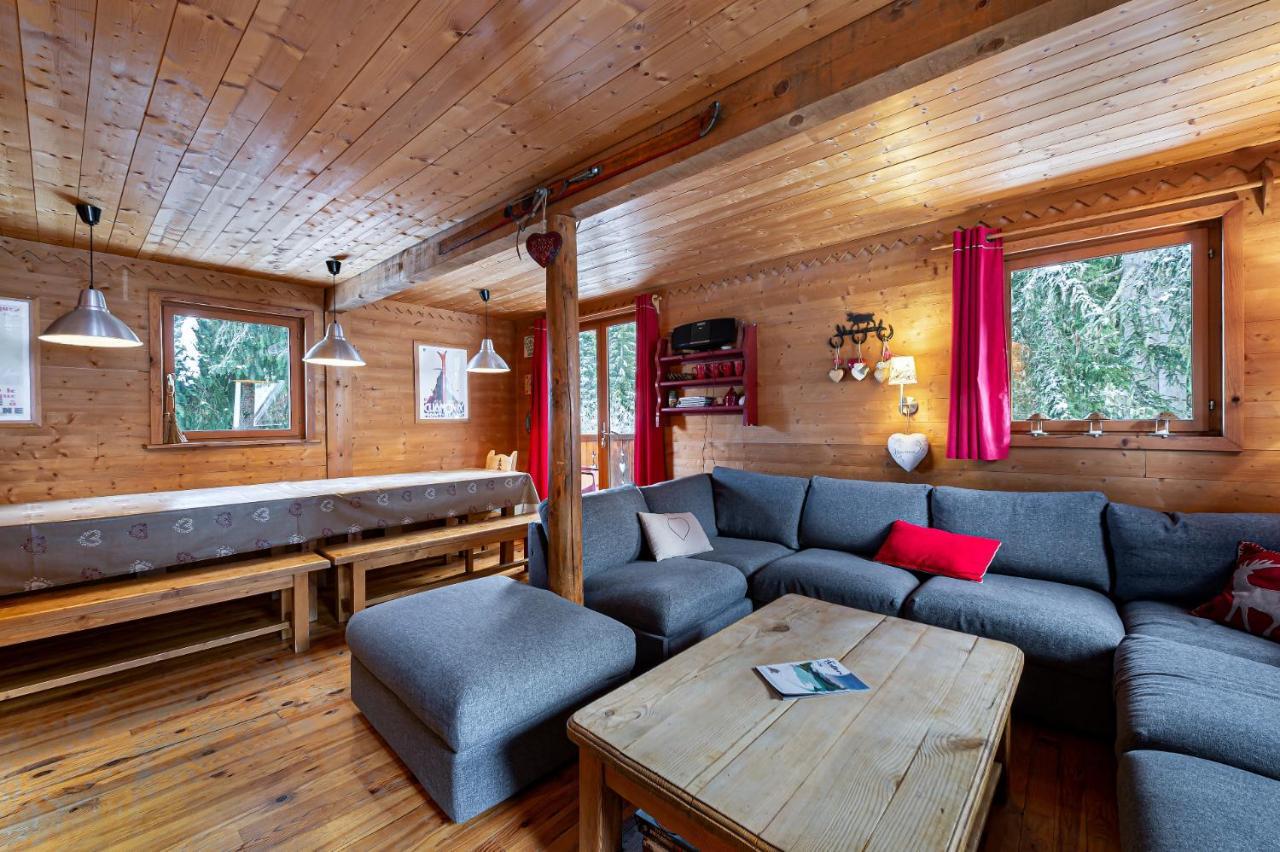 Chalet Cote Coeur, La Tania, With Outdoor Hot Tub And 7 Ensuite Rooms Eksteriør billede